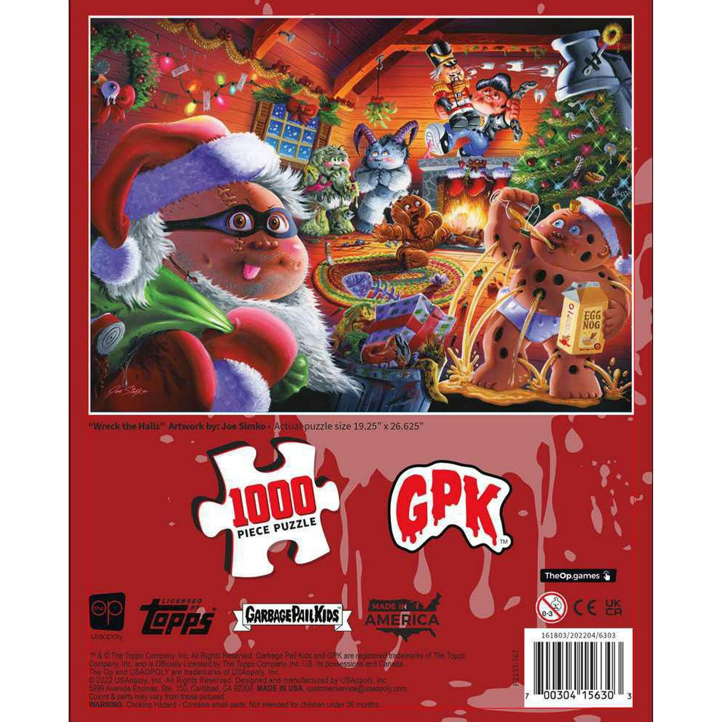 Garbage Pail Kids "Wreck The Halls" - 1000pcs