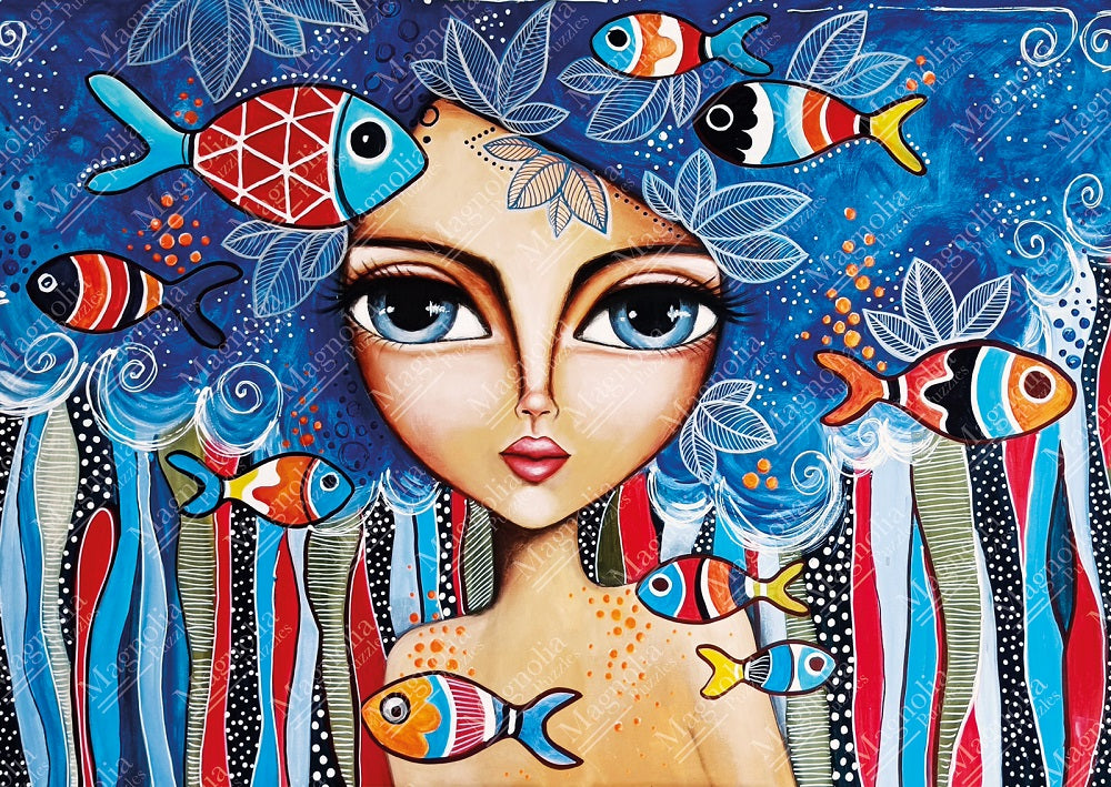 Magnolia - THE LADY WITH FISH
