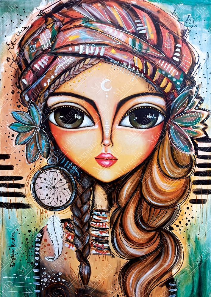 Magnolia - THE BROWN BEAUTY