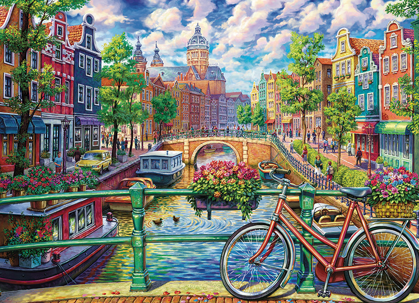 Cobble Hill - Canal d'Amsterdam | 1000 pièces