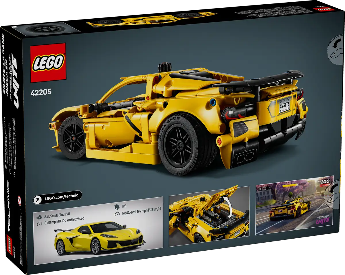 LEGO - 42205 Chevrolet Corvette Stingray