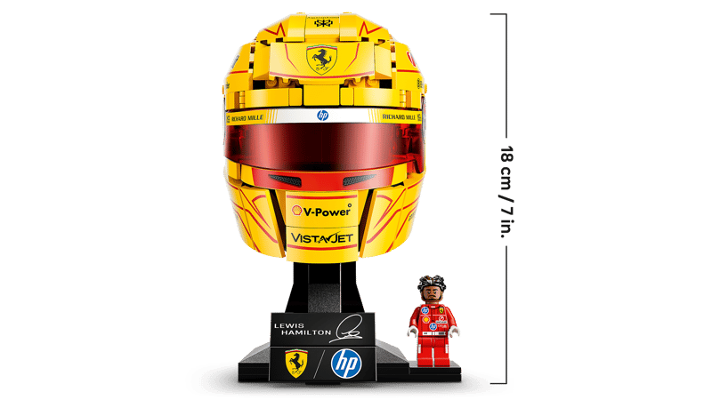 LEGO - 43022 Scuderia Ferrari HP Lewis Hamilton Helmet