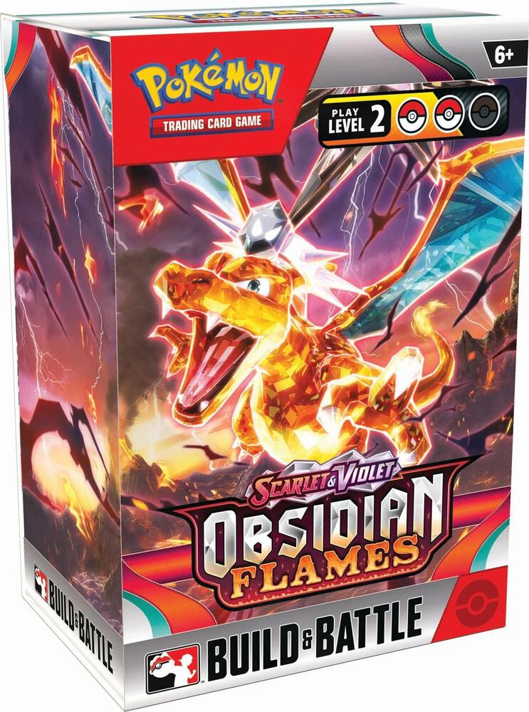 POKEMON - Scarlet & Violet Obsidian Flames Build & Battle Box