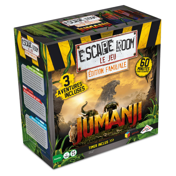Escape Room – Coffret Jumanji (Édition familiale) (French Only)