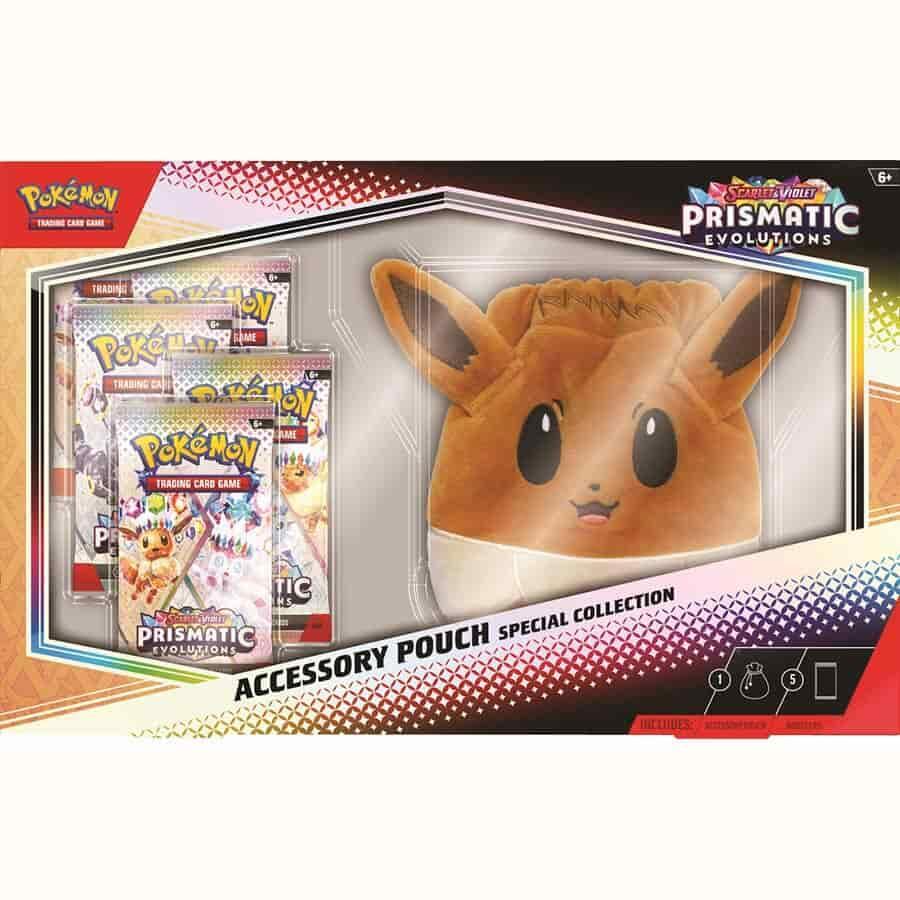 POKEMON - Prismatic Evolutions Accessory Pouch Special Collection