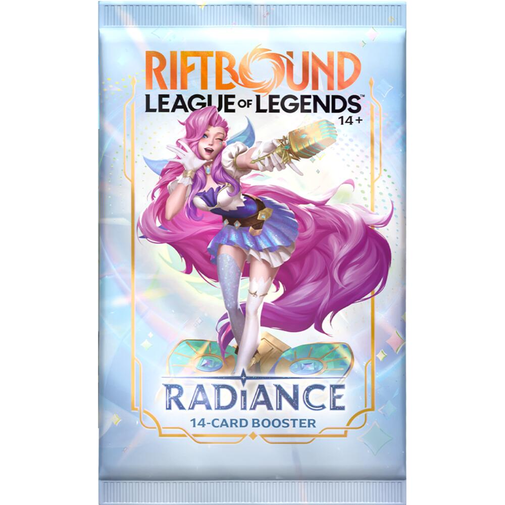RIFTBOUND LEAGUE OF LEGENDS TCG RADIANCE BOOSTER DISPLAY