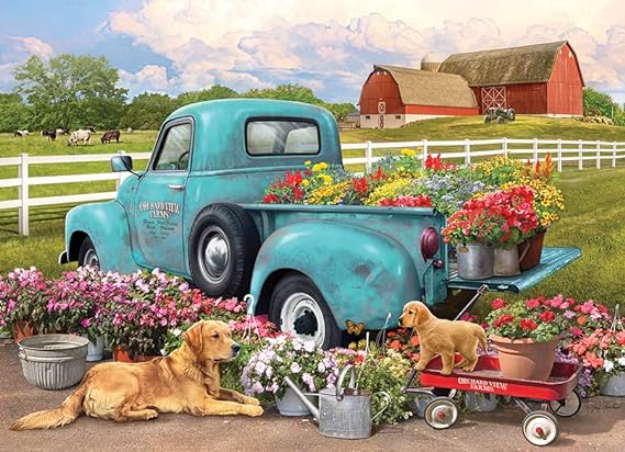 Cobble Hill - Camion de fleurs 1000pcs