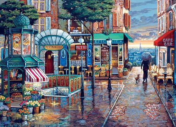 Cobble Hill - Promenade les jours de pluie 1000pcs
