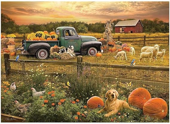 Cobble Hill - Harvest Time 1000pcs