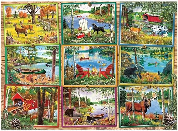 Cobble Hill - Cartes postales de Lake Country 1000pcs