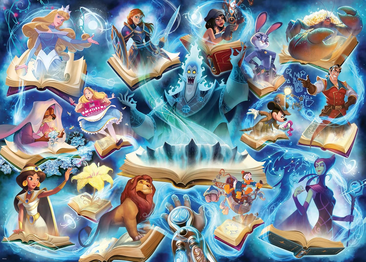 Ravensburger - DISNEY LORCANA GLIMMERS OF THE REALM: SAPPHIRE 1000 PIECE