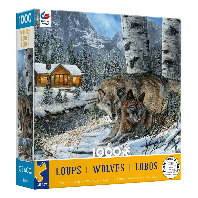 Ceaco - KEVIN DANIEL WOLVES 1000pcs