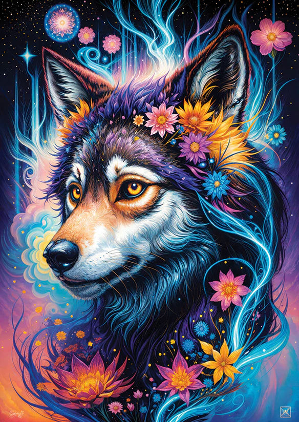 Enjoy - Magical Wolf Portrait - 1000 pcs