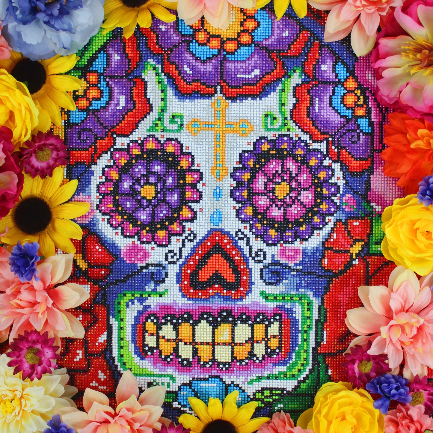 FLOWER SKULL - JaCaRou