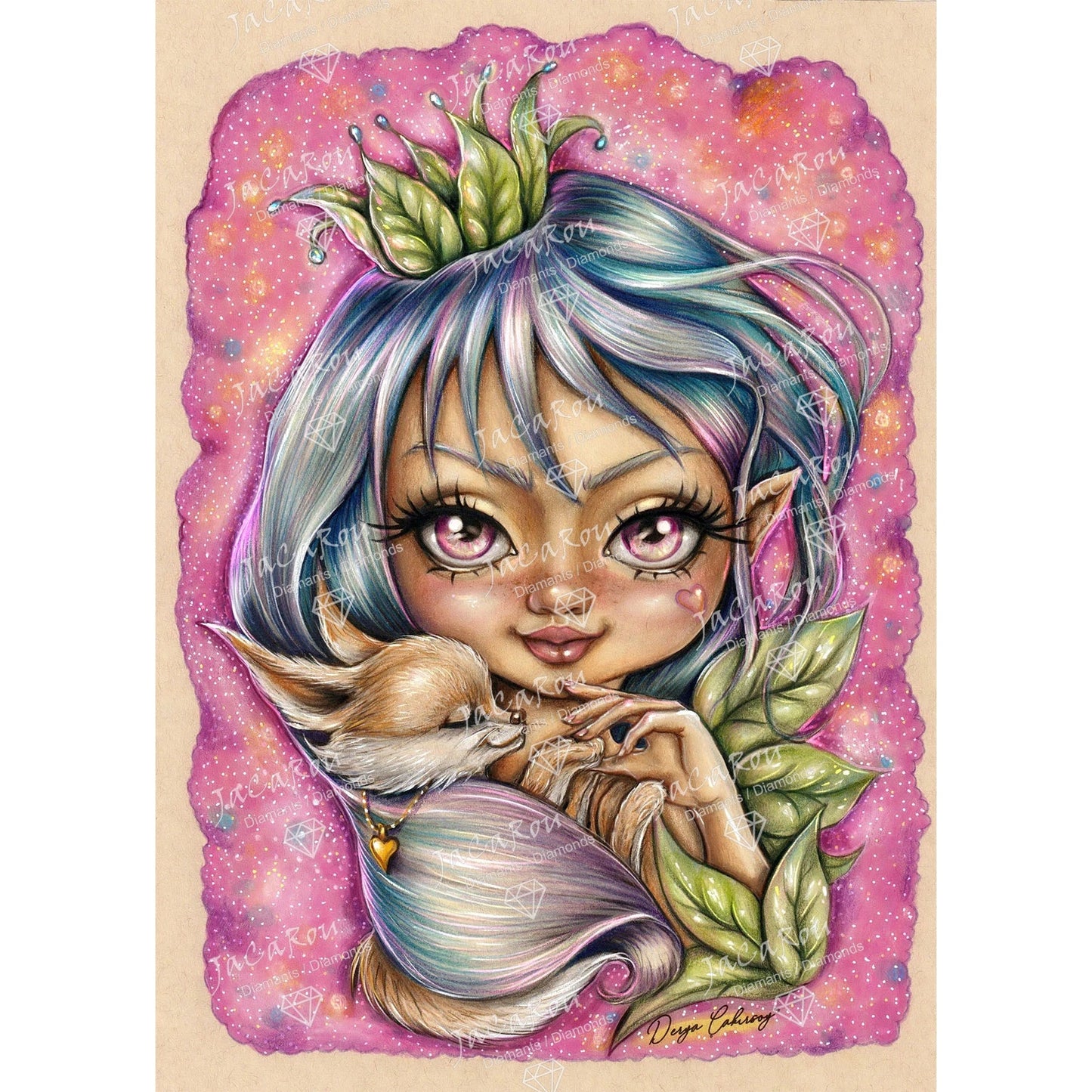 PRINCESS & BABY FOX - JaCaRou