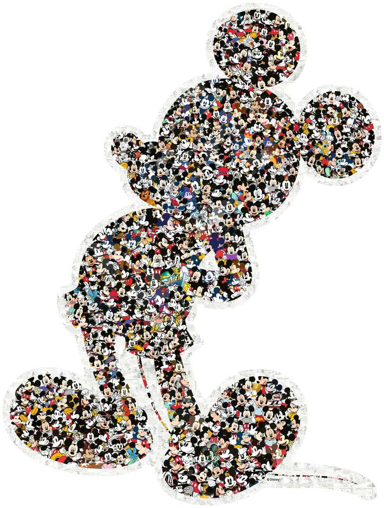 Ravensburger - Disney Mickey Mouse Shaped Puzzle