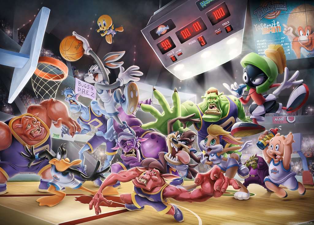 Ravensburger - Space Jam: Final Dunk