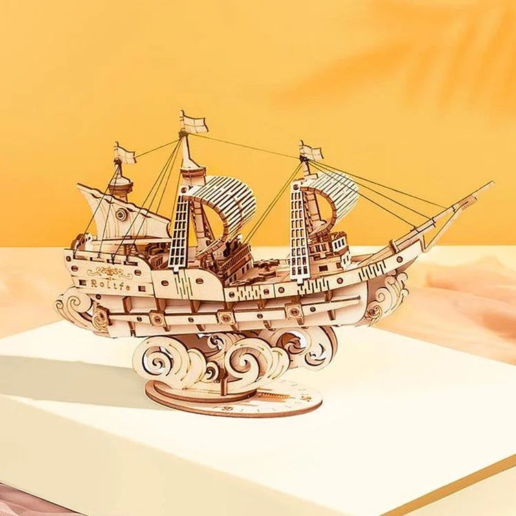 Rolife Sailling Ship Model 3D Wooden Puzzle TG305