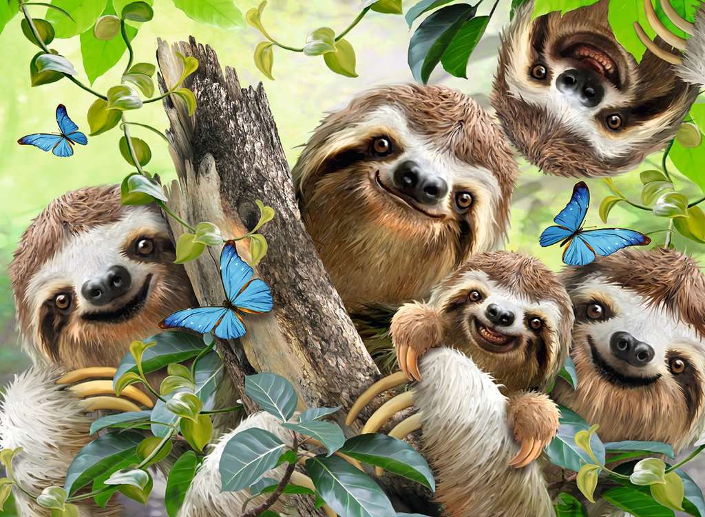 Ravensburger - SLOTH SELFIE