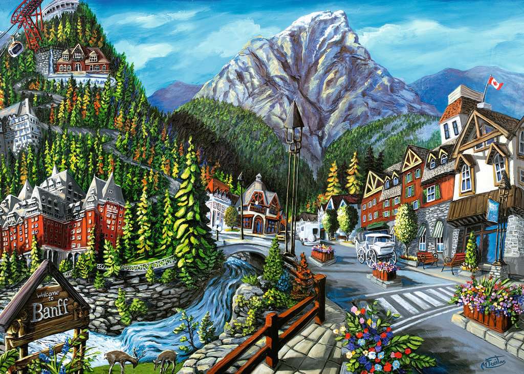 Ravensburger - WELCOME TO BANFF