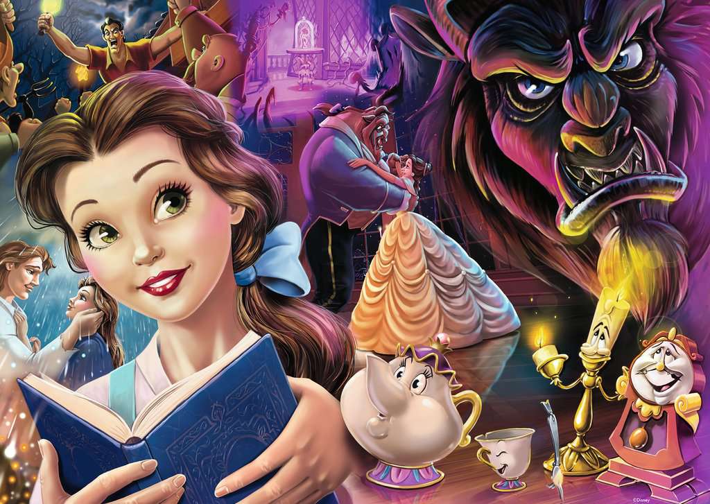 Ravensburger - DISNEY PRINCESS HEROINES: BEAUTY & THE BEAST