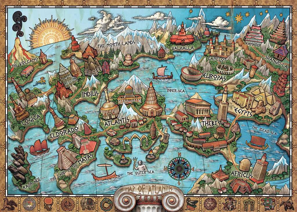 Ravensburger - MYSTERIOUS ATLANTIS