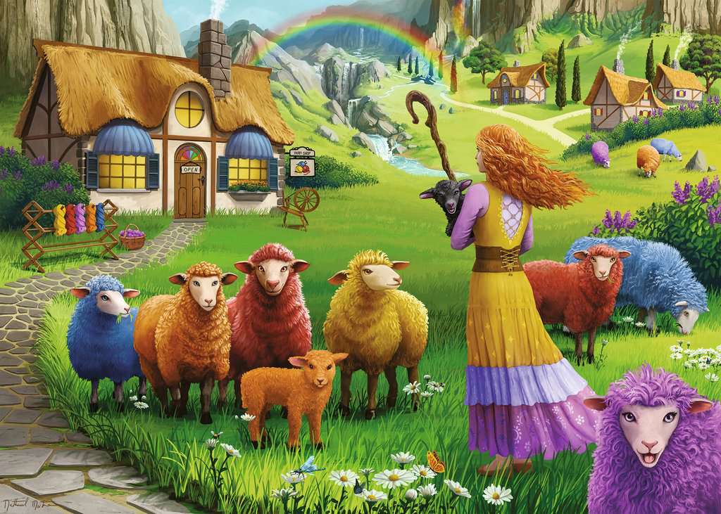 Ravensburger - THE HAPPY SHEEP YARN SHOP