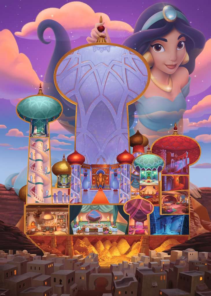 Ravensburger - DISNEY CASTLES: JASMINE