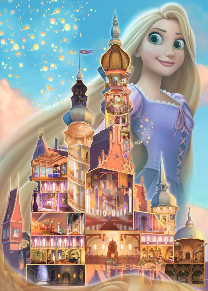 Ravensburger - DISNEY CASTLES: RAPUNZEL