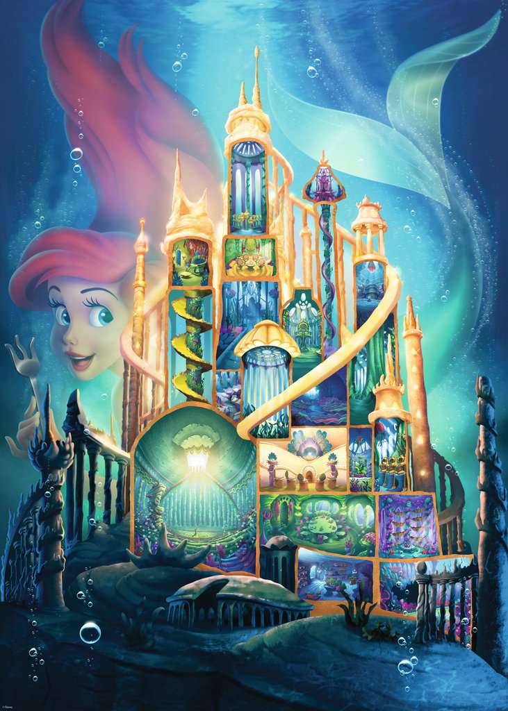 Ravensburger - DISNEY CASTLES: ARIEL