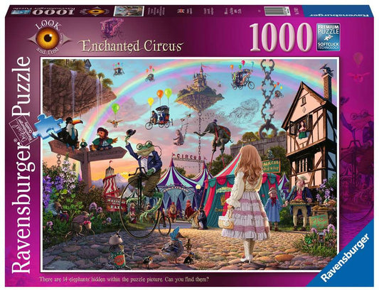 Ravensburger- LOOK & FIND: ENCHANTED CIRCUS