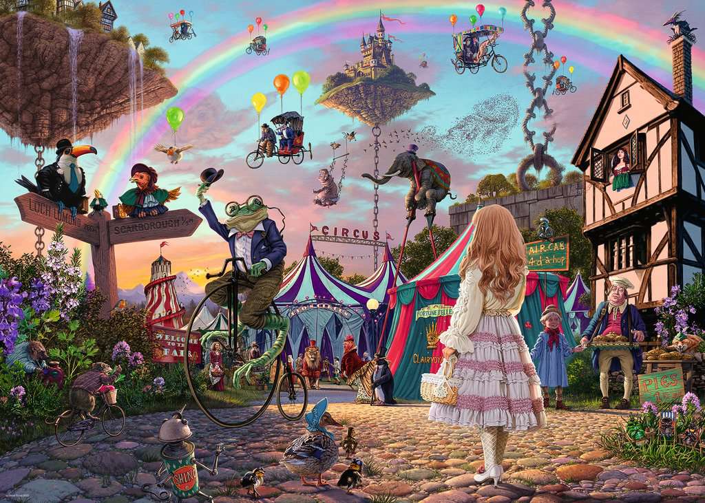 Ravensburger- LOOK & FIND: ENCHANTED CIRCUS