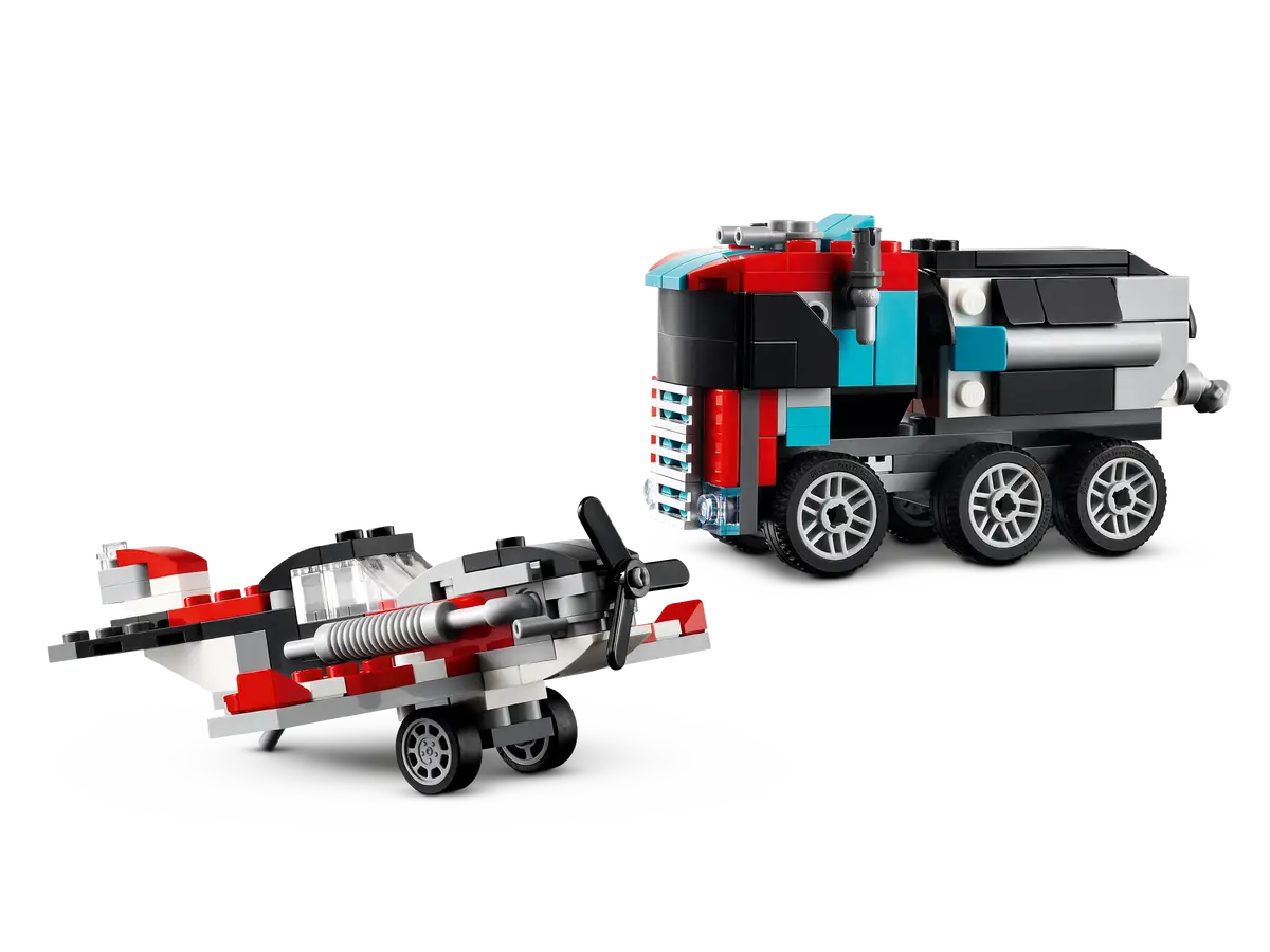 LEGO - 31146 Flatbed Truck with Helicopter
