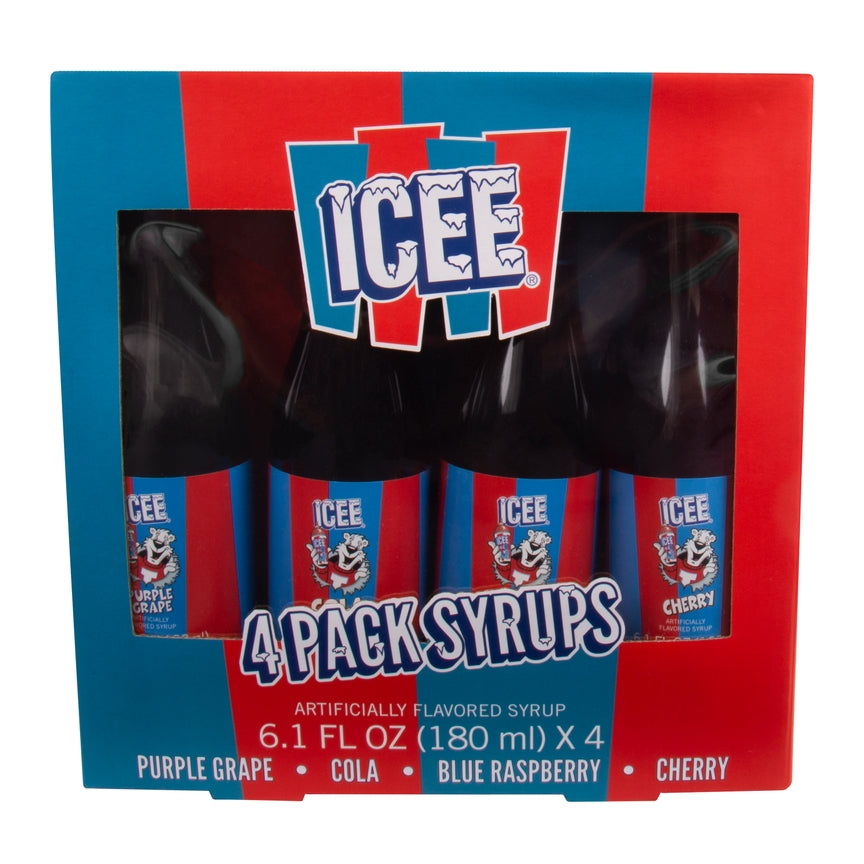 Sirop Selection ICEE, paquet de 4 x 6,1 fl oz