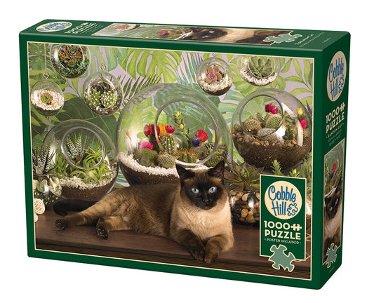 Cobble Hill - Terrarium Cat | 1000 Piece