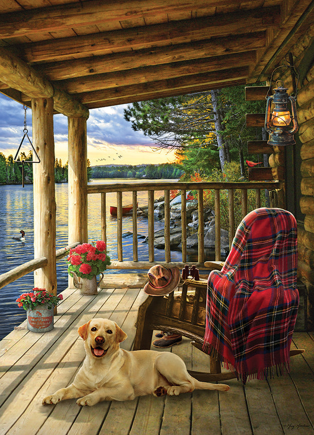 Cobble Hill - Cabin Porch | 1000 Piece