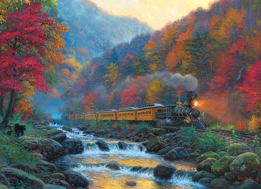 Cobble Hill - Smoky Train | 1000 Piece