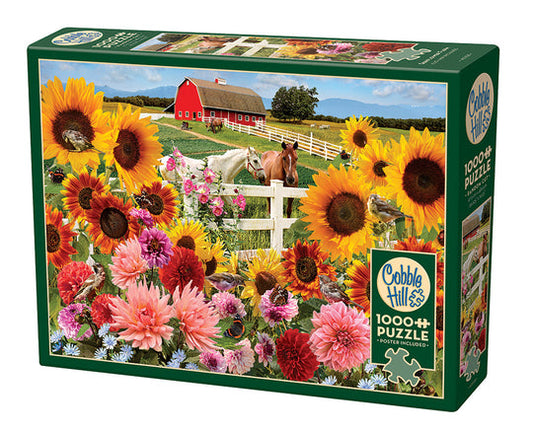 Cobble Hill - Sunflower Farm 1000pcs