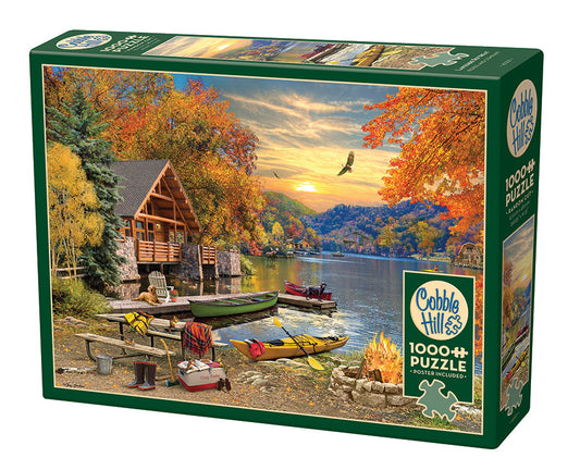 Cobble Hill - Retraite au bord du lac 1000pcs