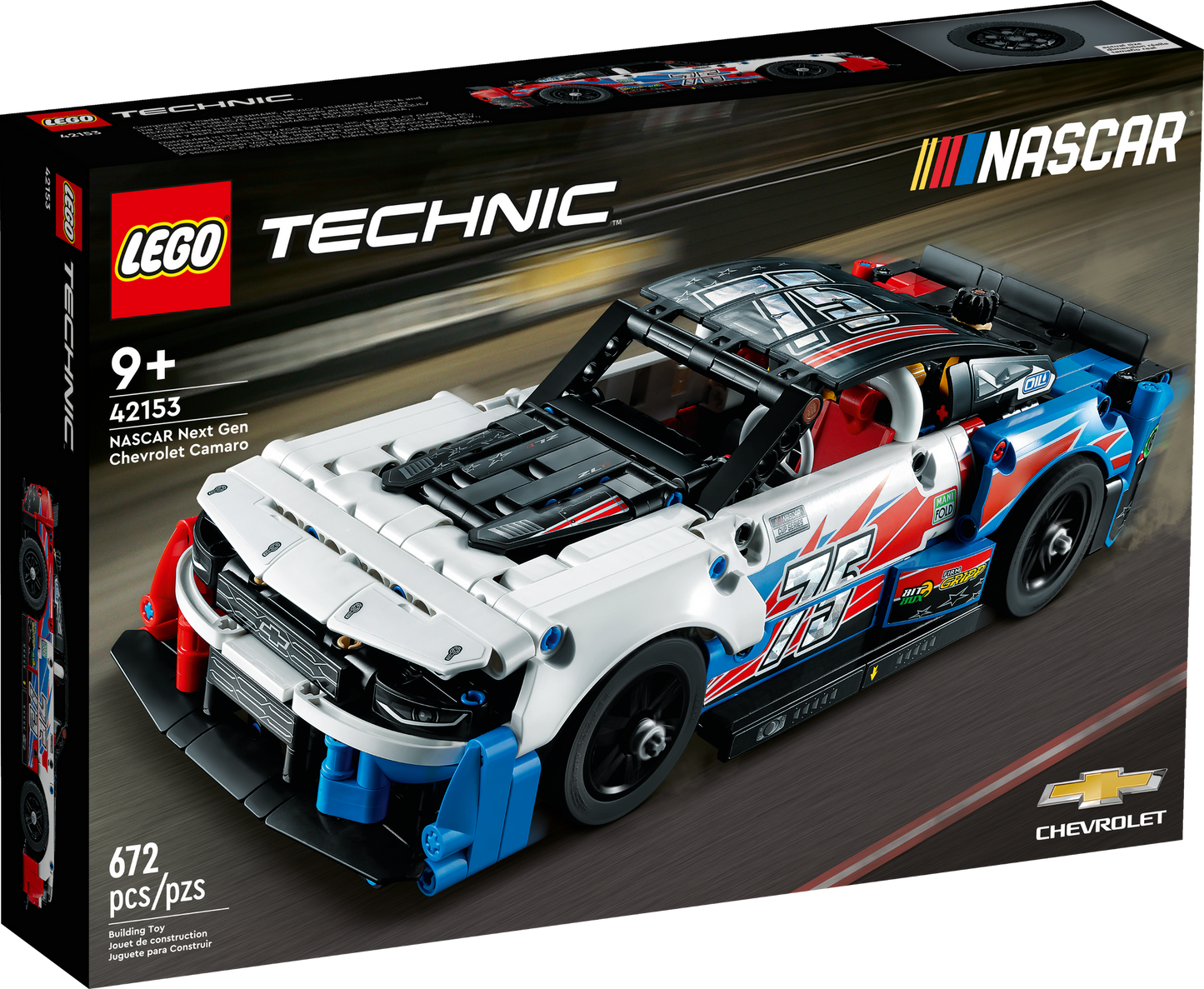 LEGO - 42153 NASCAR® Next Gen Chevrolet Camaro ZL1