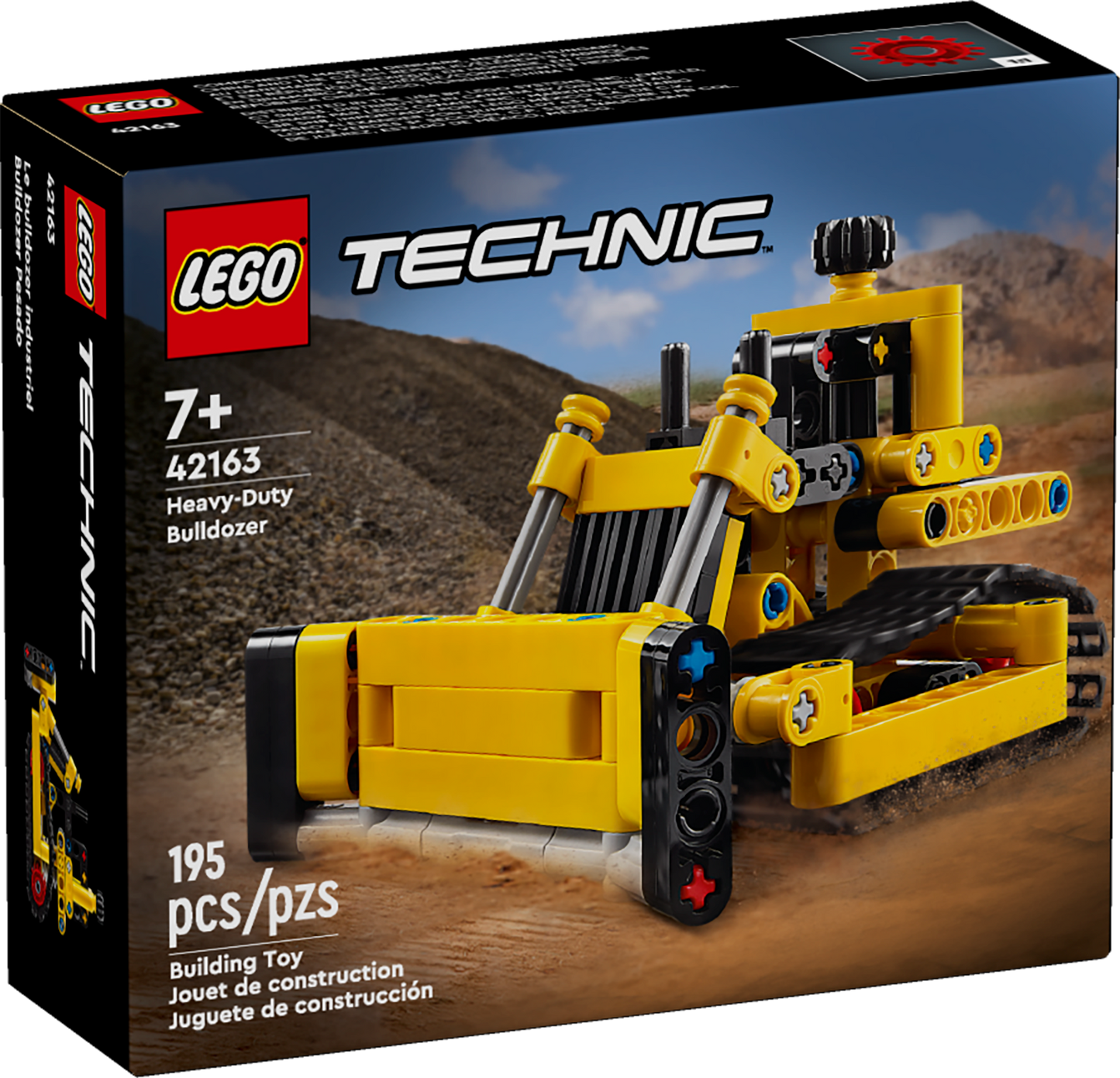 LEGO - 42163 Le bulldozer industriel