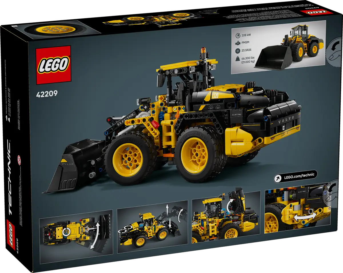 LEGO - 42209 The Volvo L120 Electric wheel loader