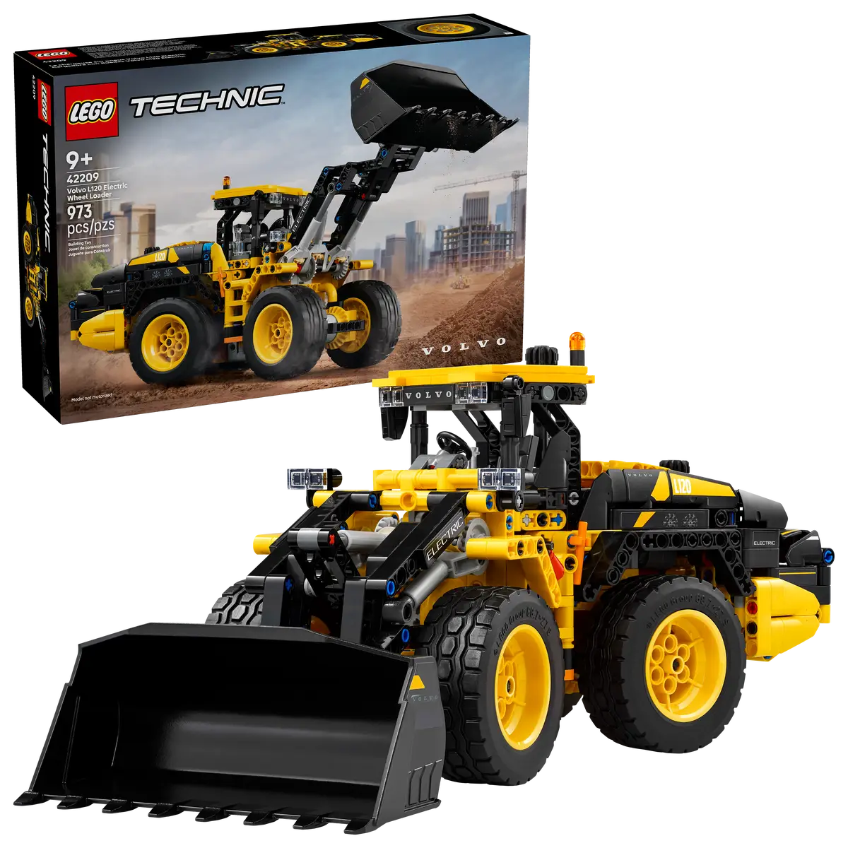LEGO - 42209 The Volvo L120 Electric wheel loader