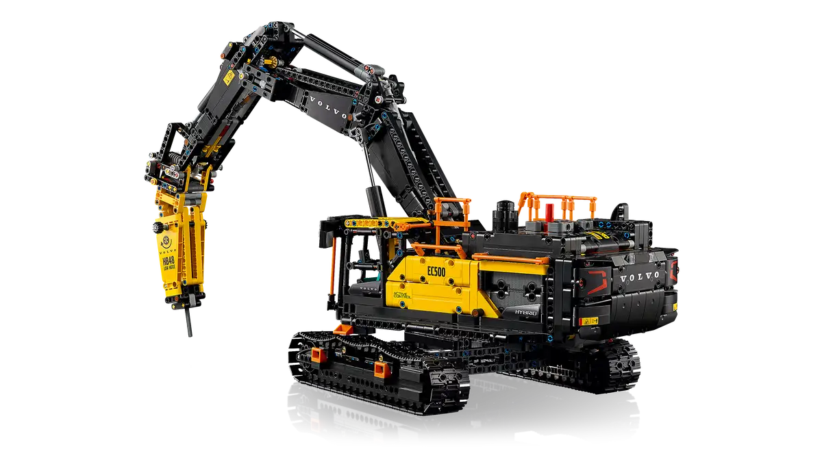 LEGO - 42215 The Volvo EC500 Hybrid excavator