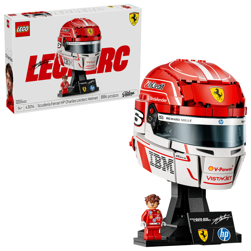 LEGO - 43014 Scuderia Ferrari HP Charles Leclerc Helmet