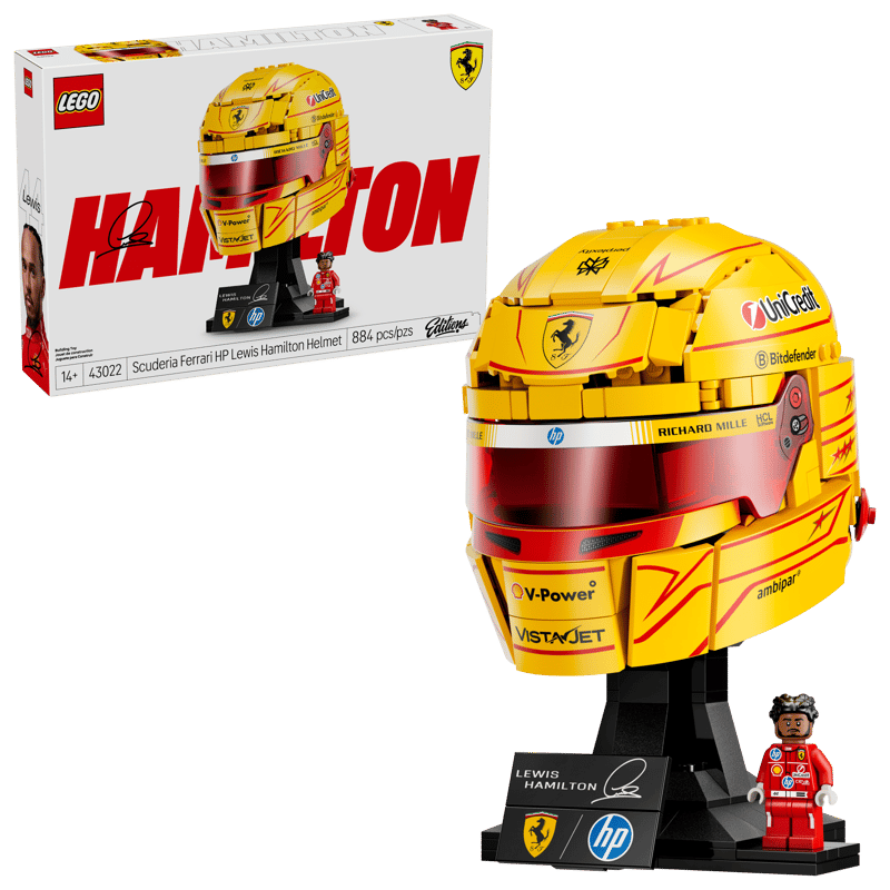 LEGO - 43022 Scuderia Ferrari HP Lewis Hamilton Helmet