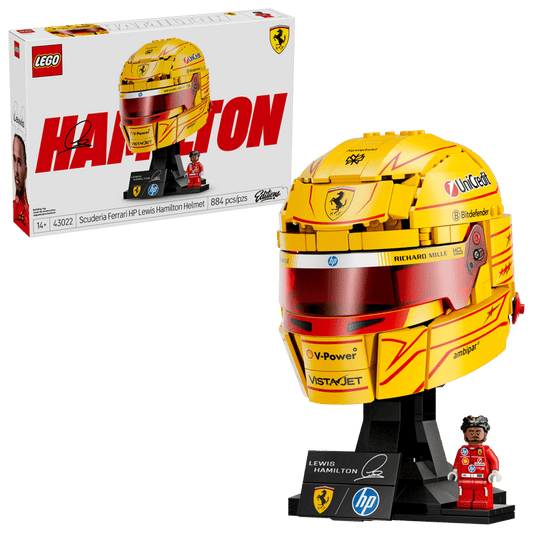 LEGO - 43022 Scuderia Ferrari HP Lewis Hamilton Helmet