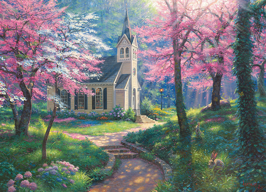 Cobble Hill - Spring's Embrace | 500 Piece