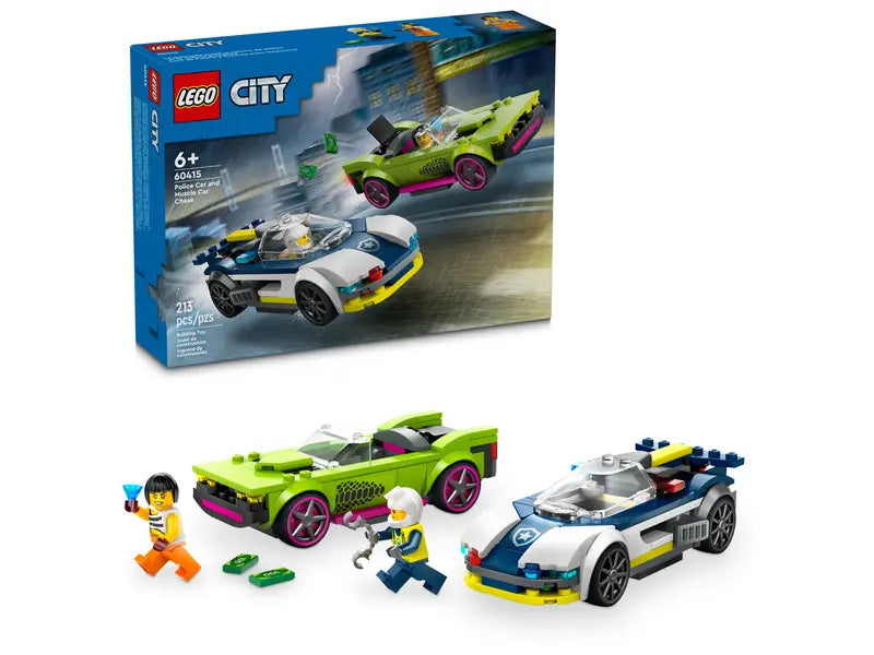 LEGO - 60415 Police Car and Muscle Car Chase
