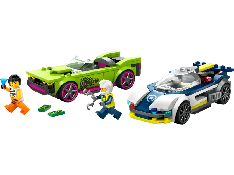 LEGO - 60415 Police Car and Muscle Car Chase